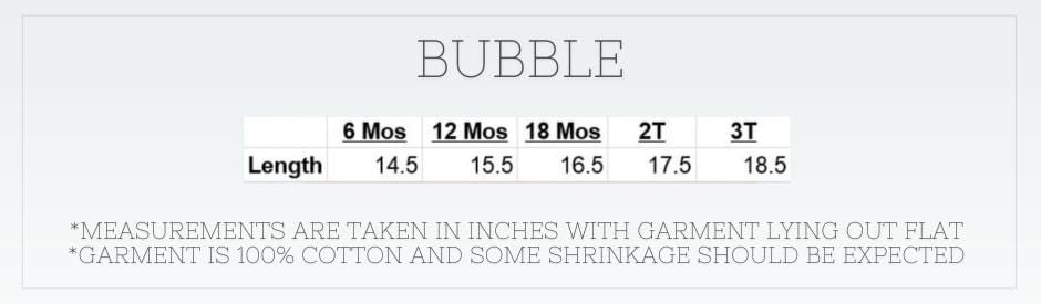 Tennessee Peter Pan Bubble