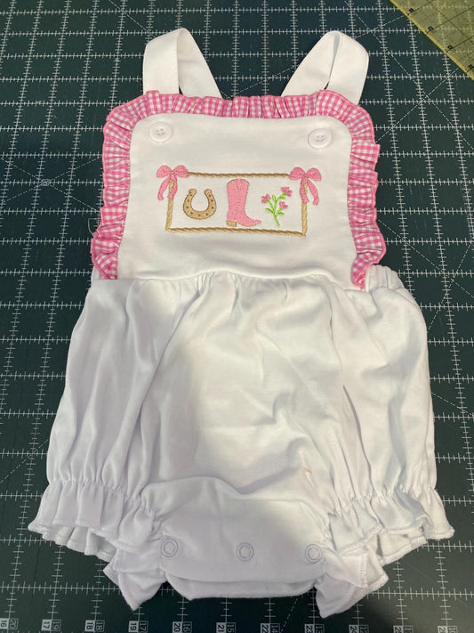 Cowgirl Sunsuit - Girls