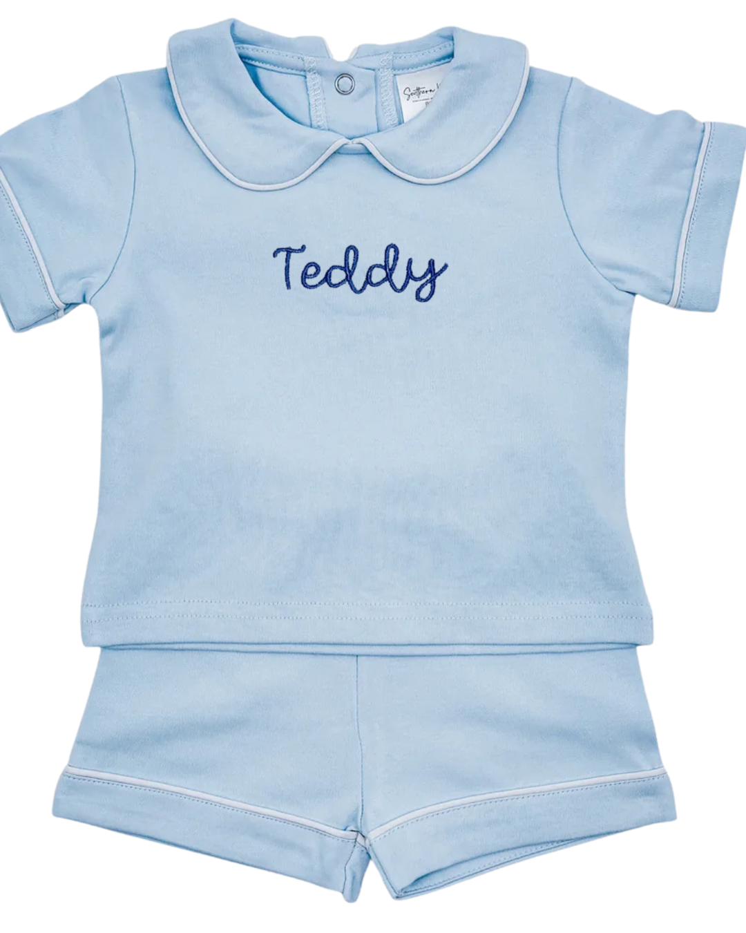 Boys Peter Pan Collar Short Set