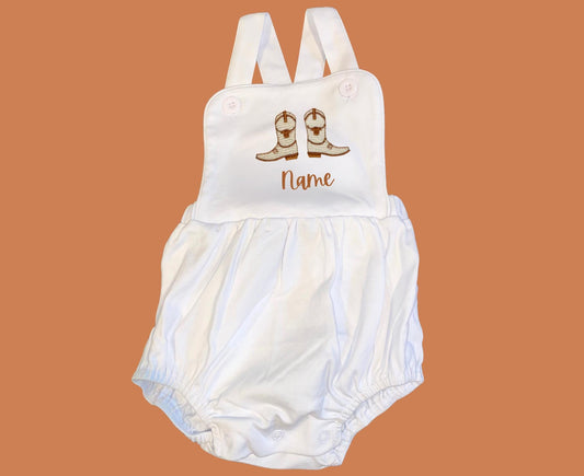 Longhorn Baby Sunsuit