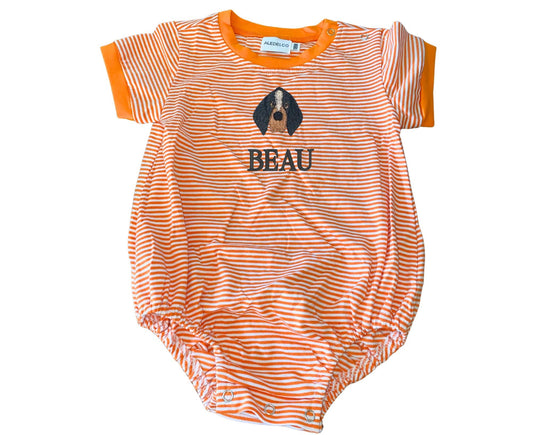 Smokey Orange Striped Shirt