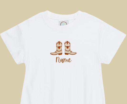 Longhorn Boots T-Shirt Bubble