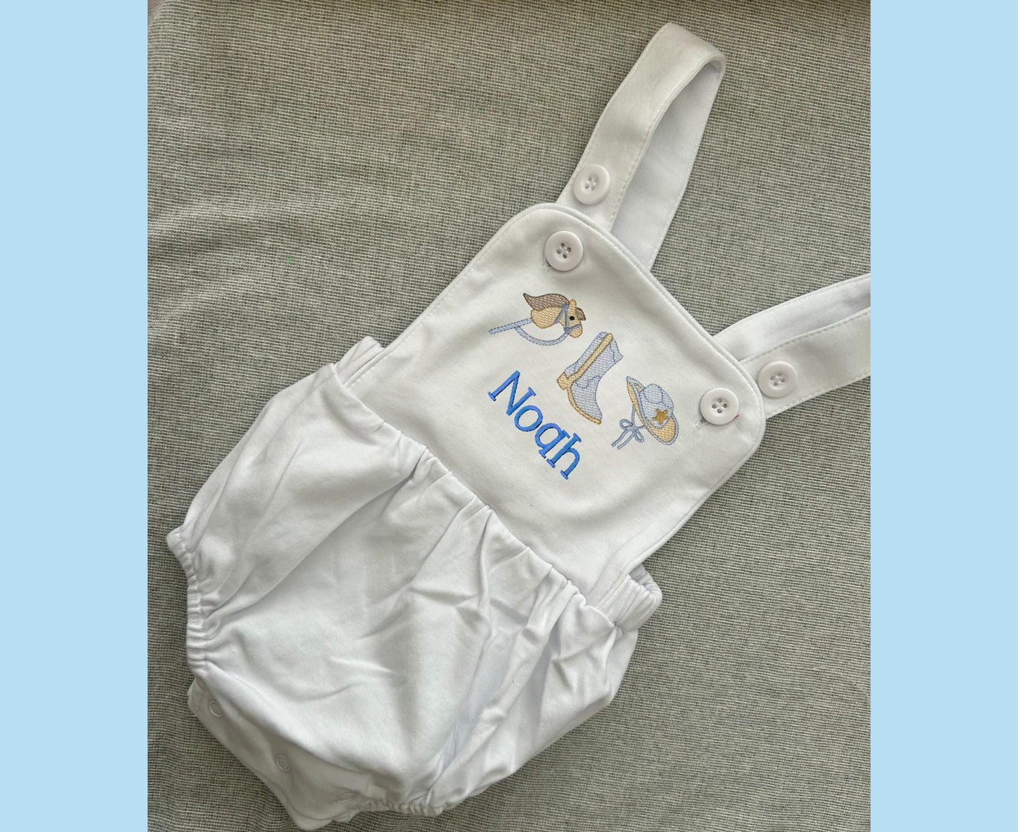 My 1st Rodeo Sunsuit - Boys