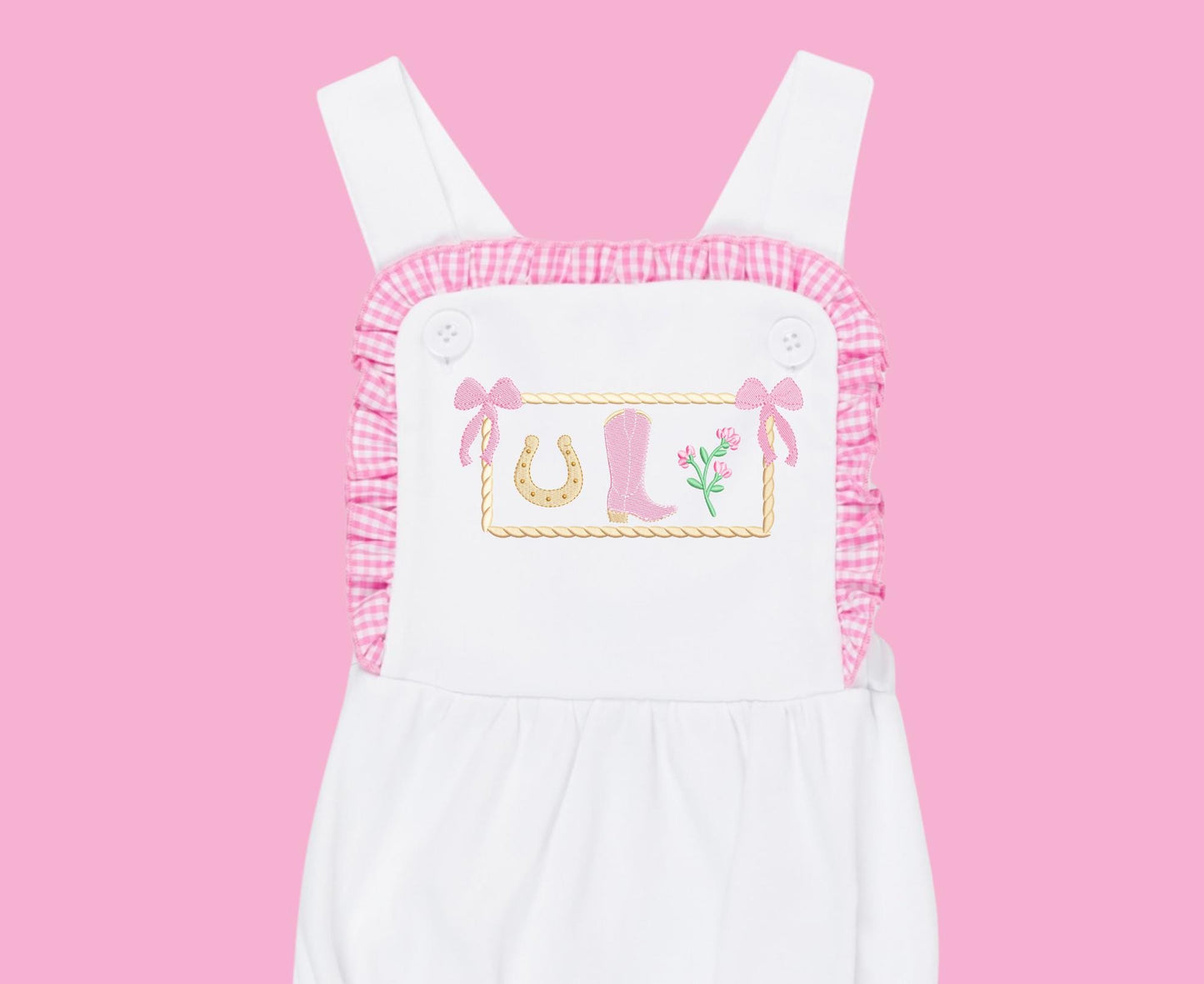 Cowgirl Sunsuit - Girls