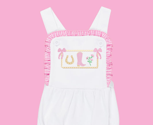 Cowgirl Sunsuit - Girls