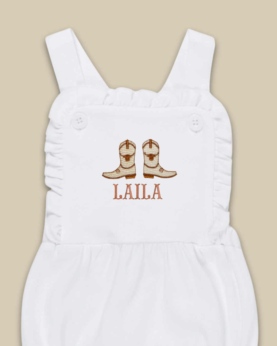 Longhorn Baby Sunsuit