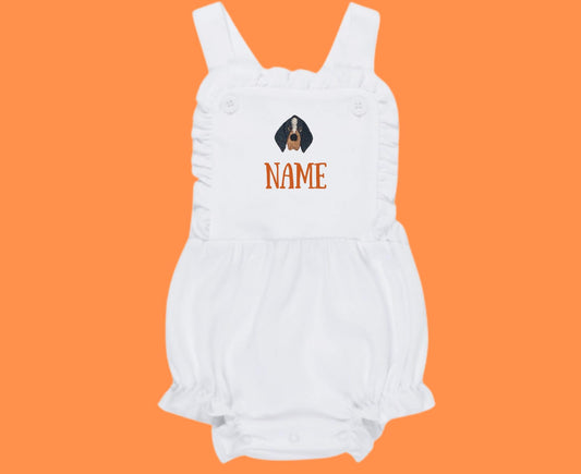 Tennessee Smokey Baby Sunsuit - Girls