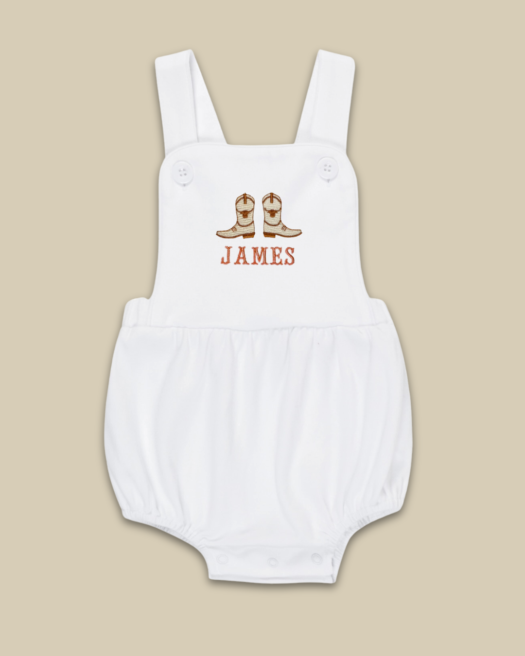 Longhorn Baby Sunsuit