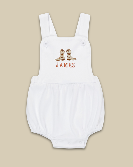 Longhorn Baby Sunsuit