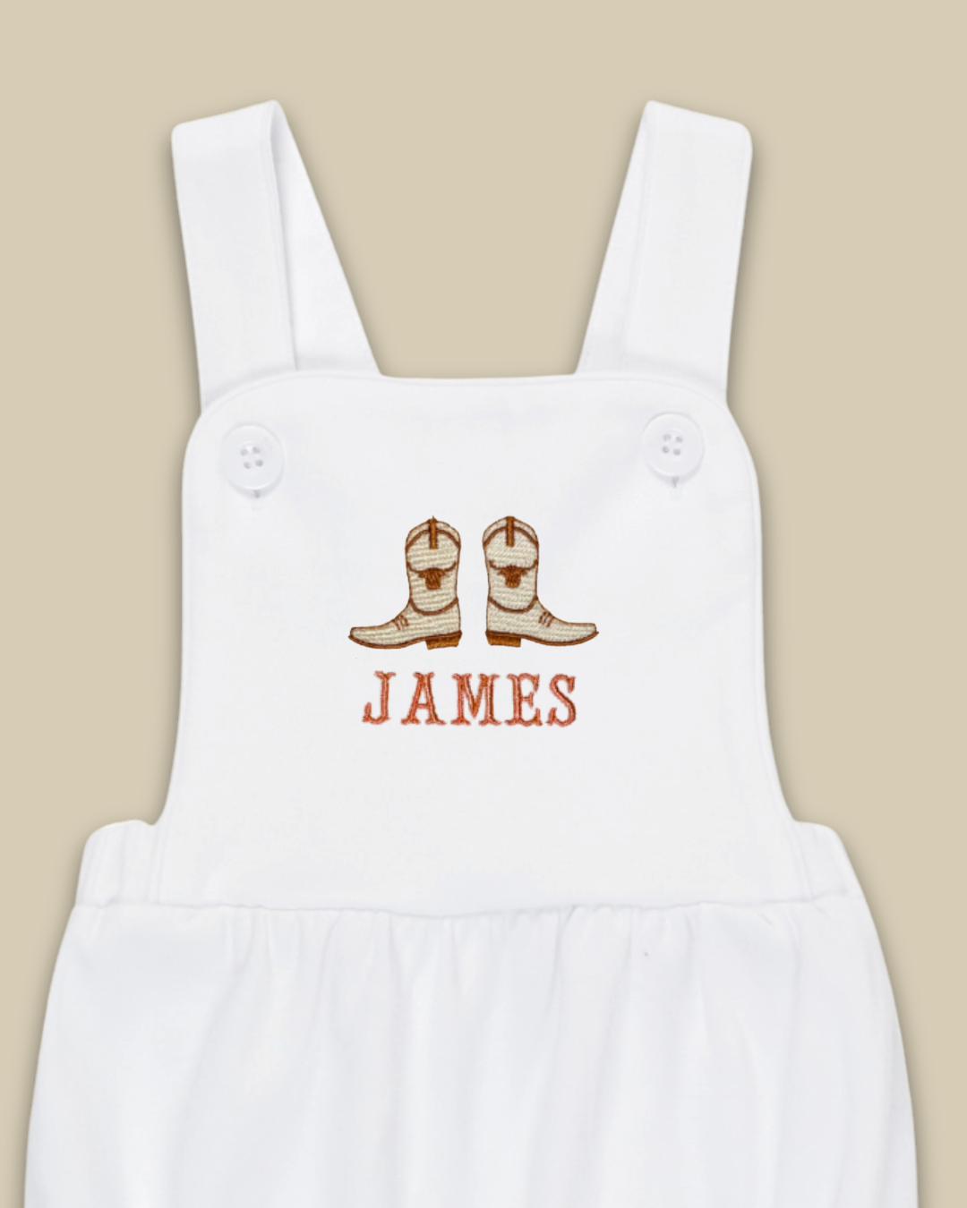 Longhorn Baby Sunsuit