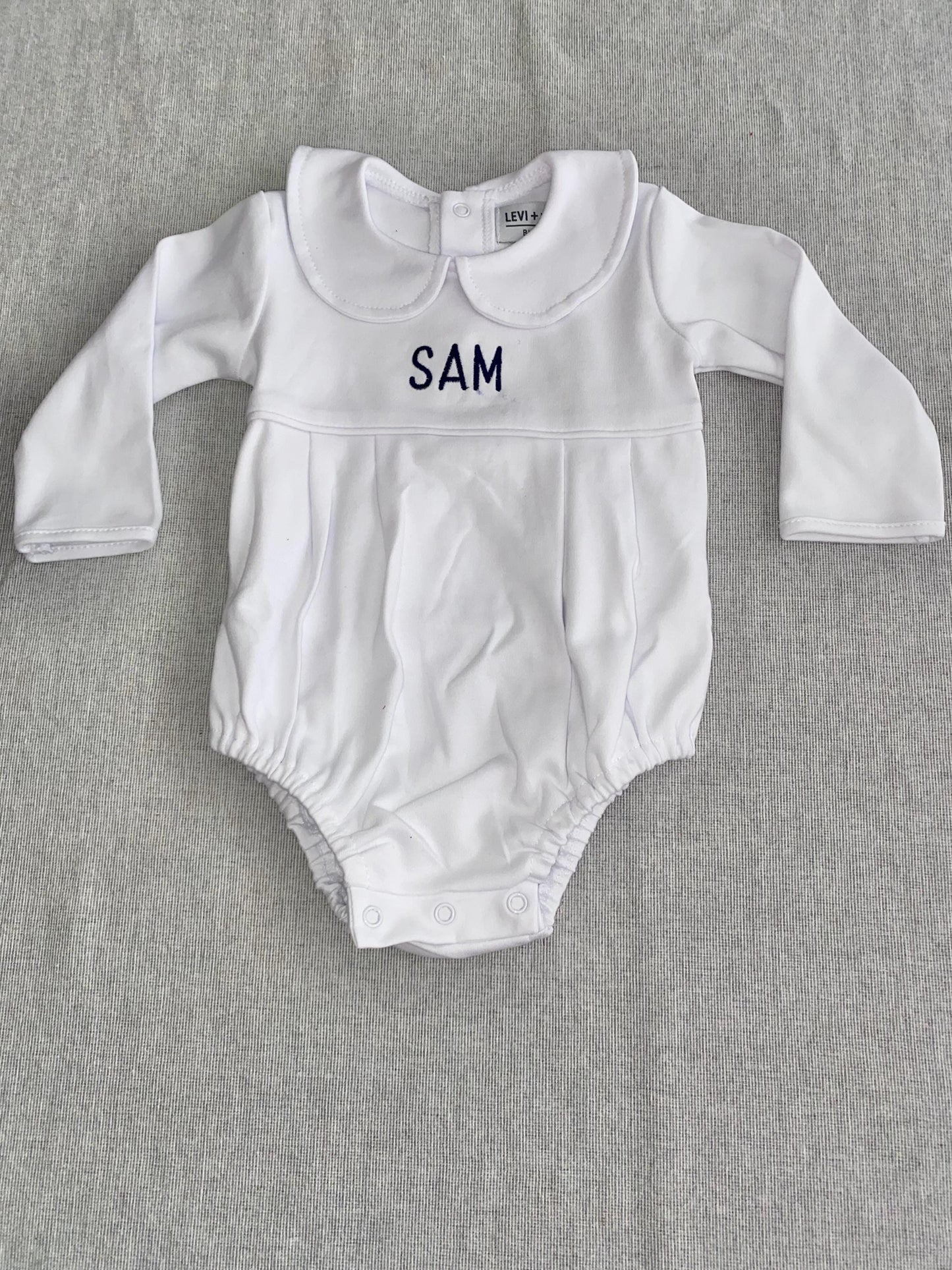 Peter Pan Long Sleeve Romper