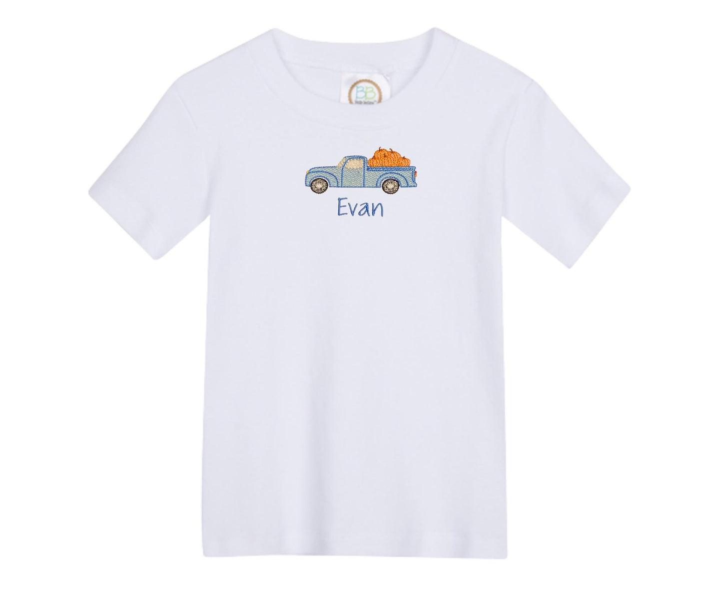 Fall Vintage Truck Kids Shirt