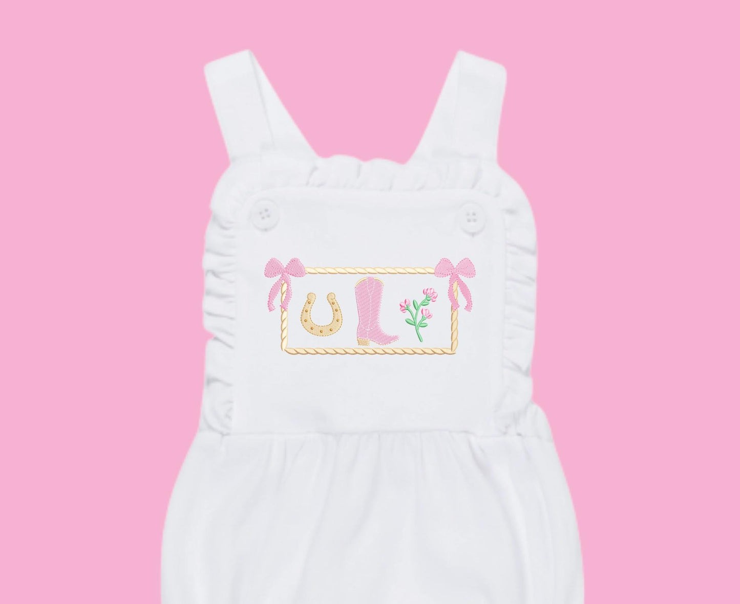 Cowgirl Sunsuit - Girls