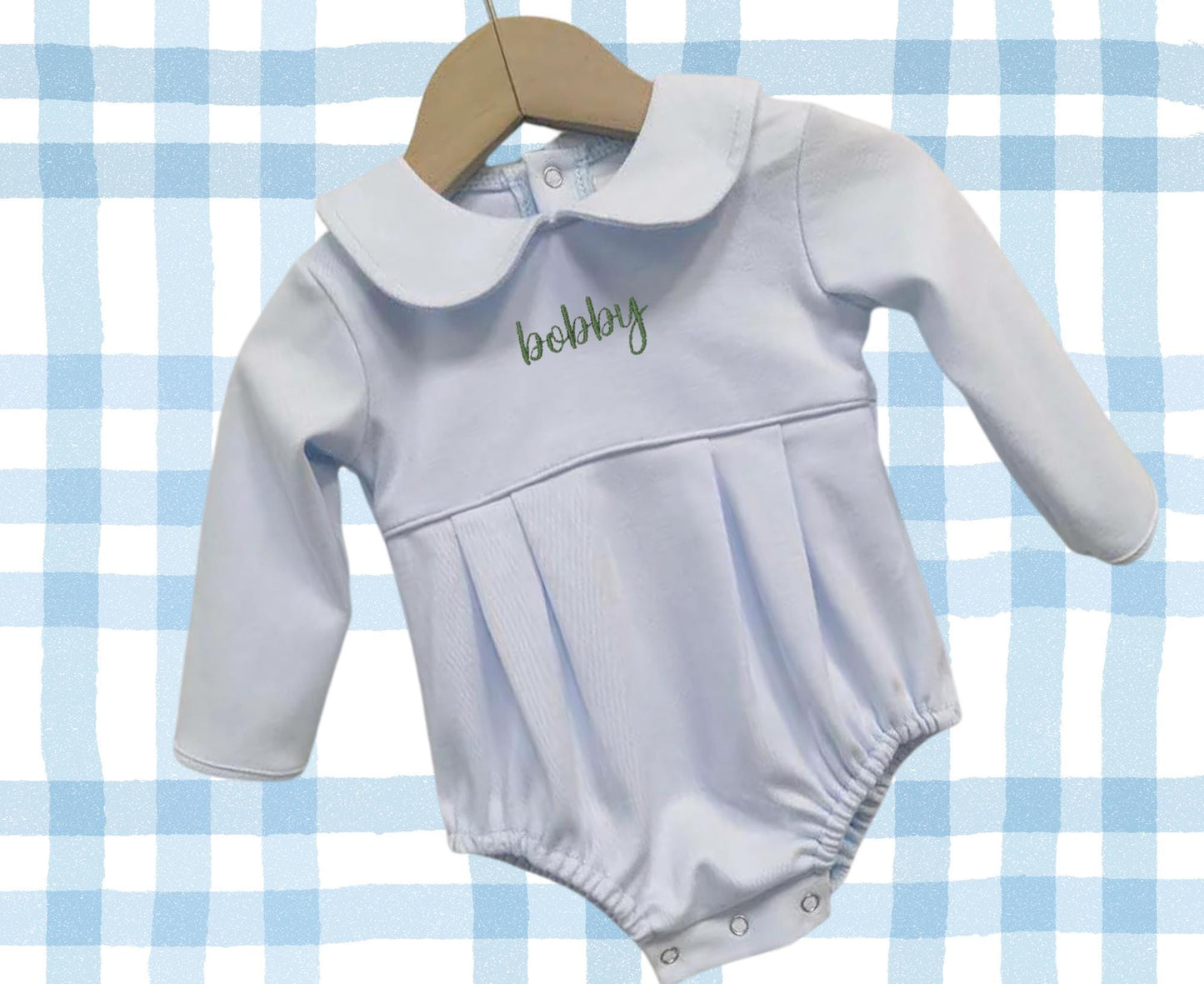 Peter Pan Long Sleeve Romper