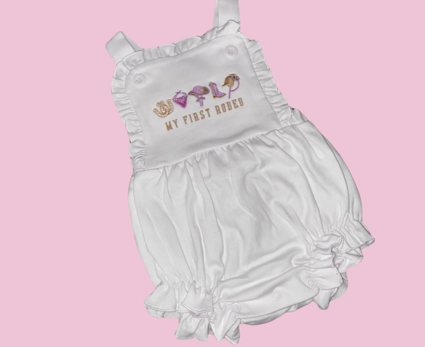 Cowgirl Baby Sunsuit