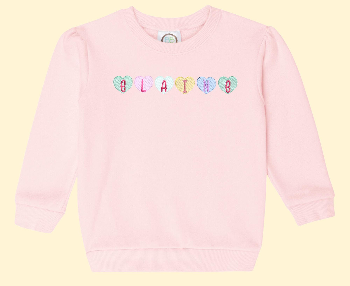 Valentine's Candy Hearts Sweatshirt