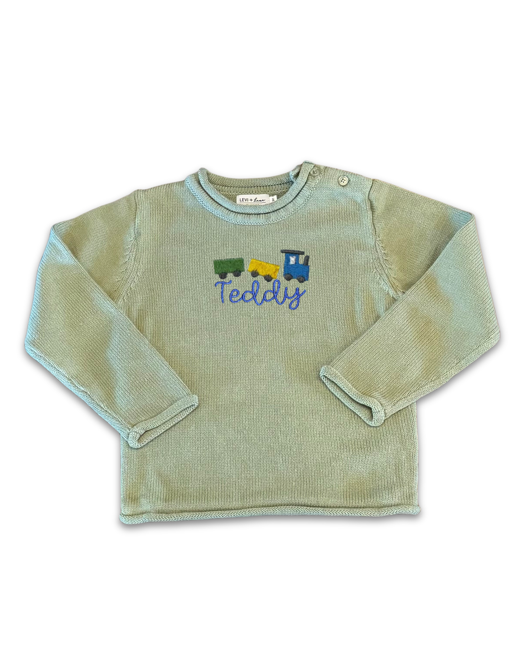 Train Name Sweater