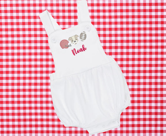 Georgia Bulldog Sunsuit - Boys