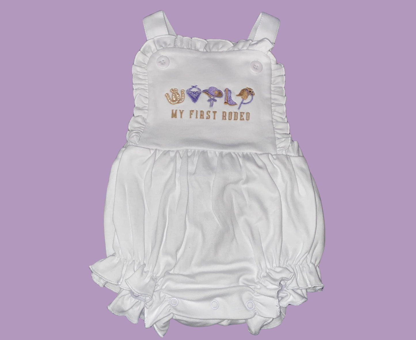Cowgirl Baby Sunsuit