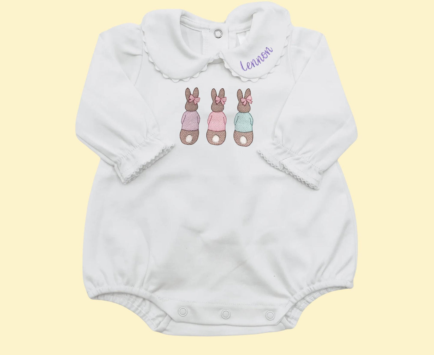 Easter Bunny Bubble Romper