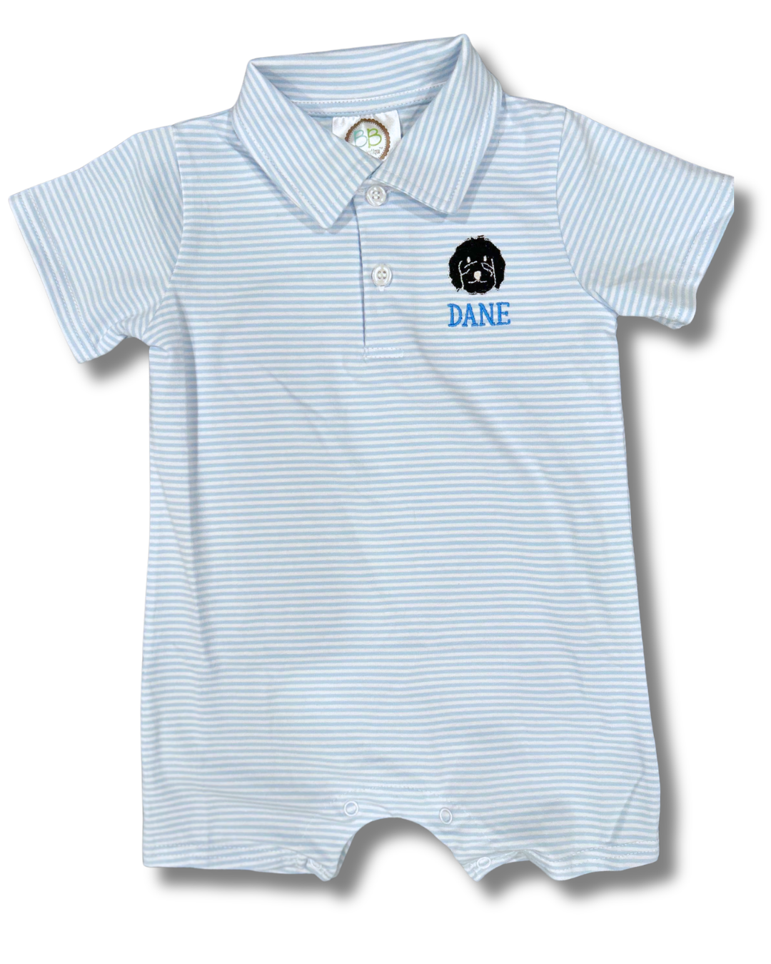 Doodle Dog Boys Romper
