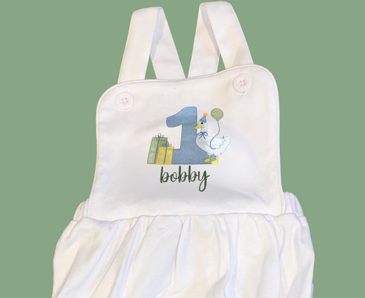 One Silly Goose Birthday Outfit