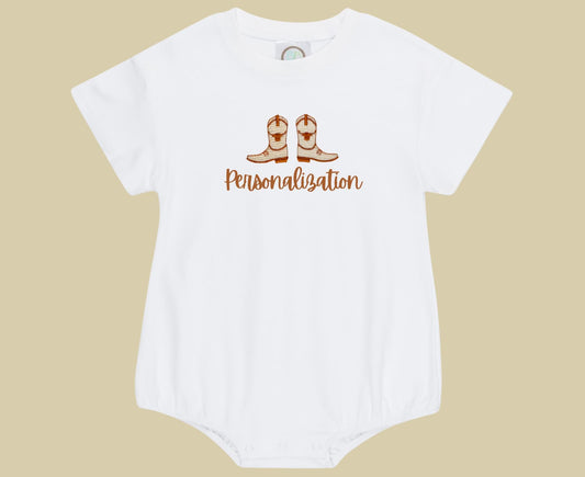 Longhorn Boots T-Shirt Bubble