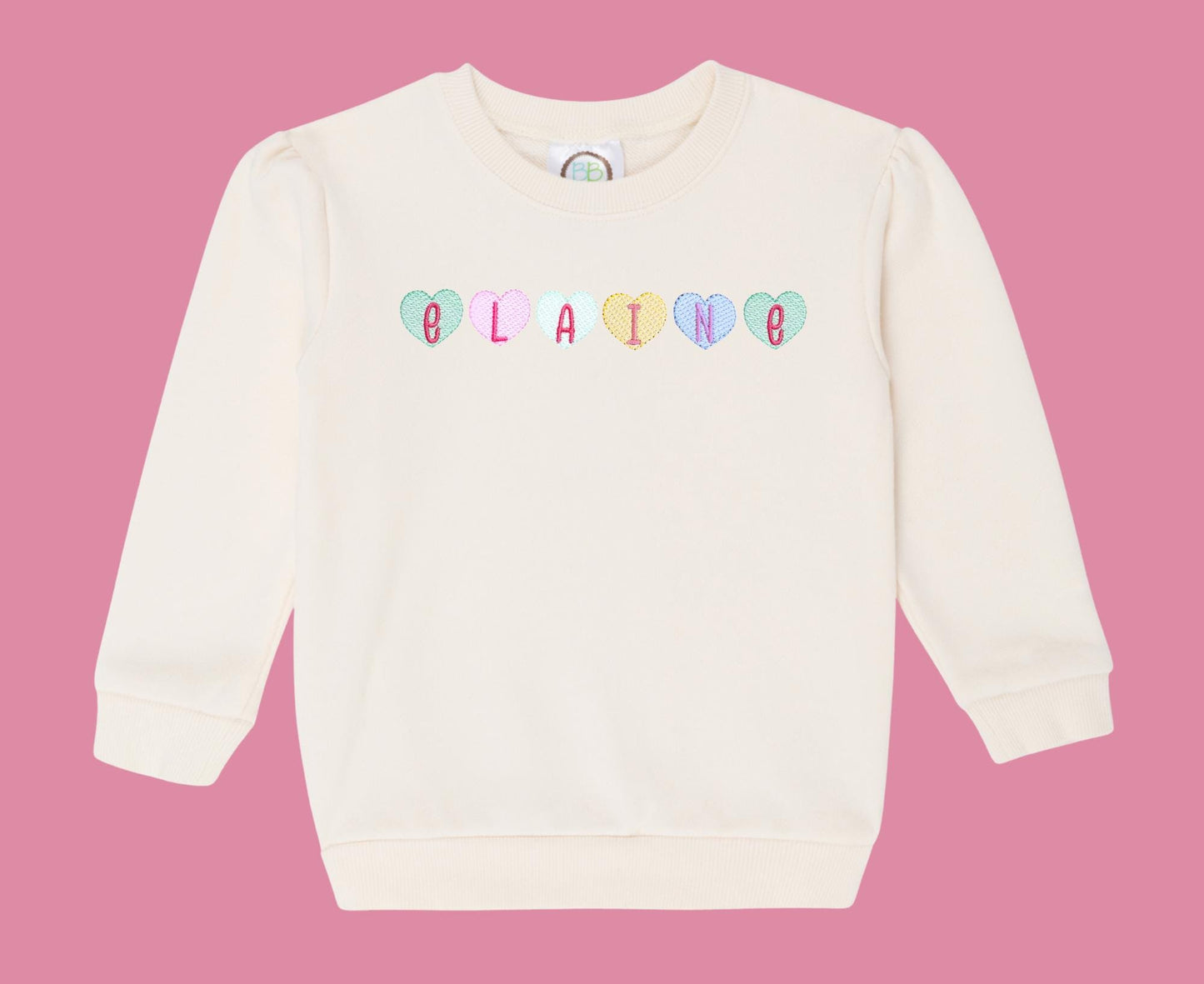 Valentine's Candy Hearts Sweatshirt