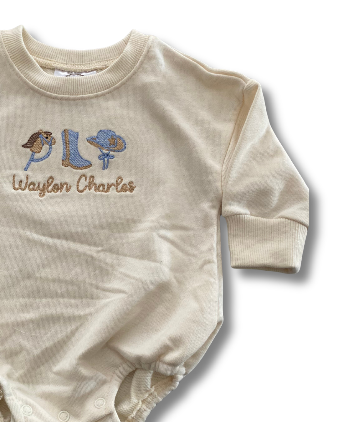 Cowboy Sweatshirt - Bubble or Crewneck