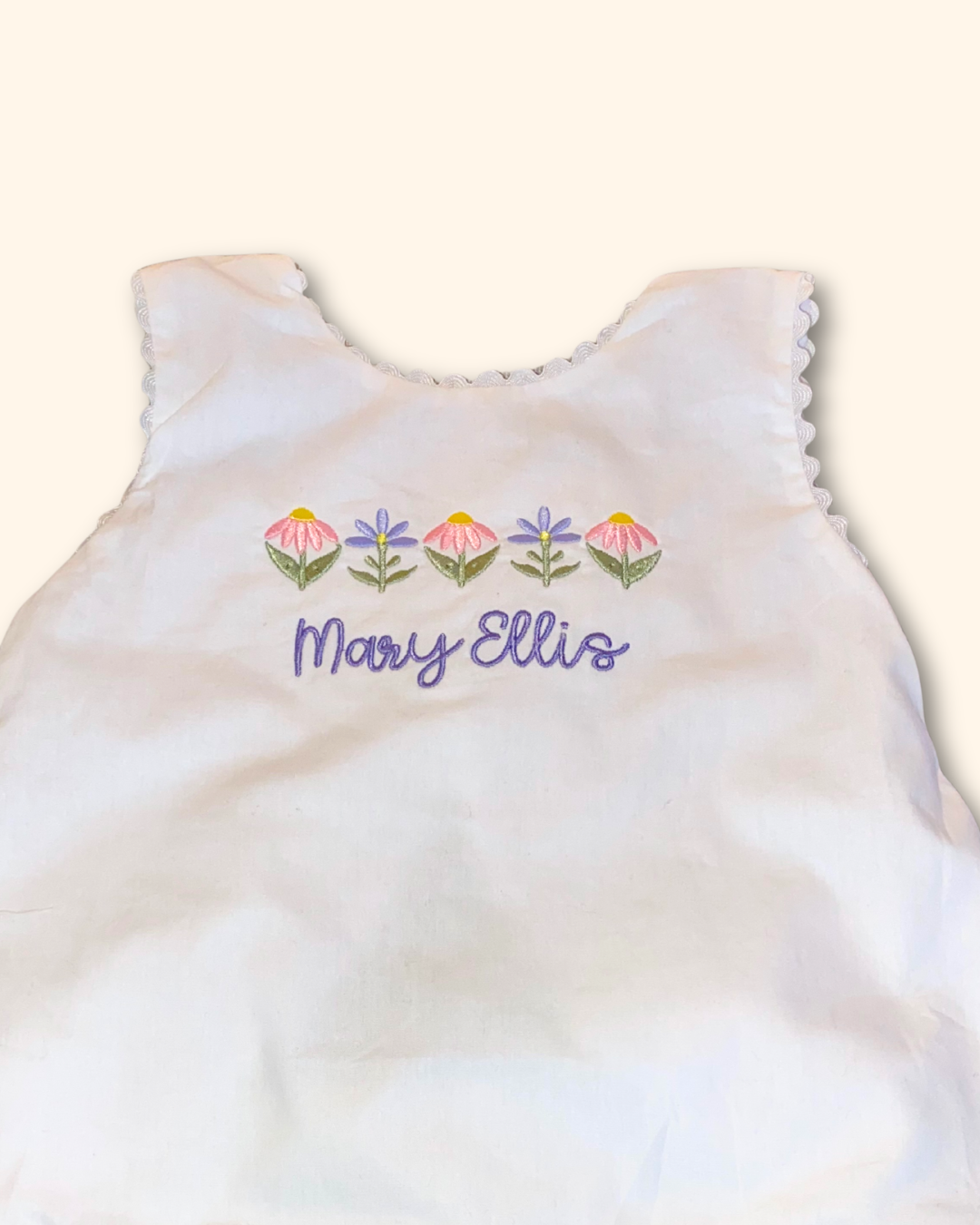 Floral Swing Back Diaper Set