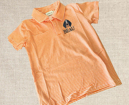 Smokey Orange Polo Shirt
