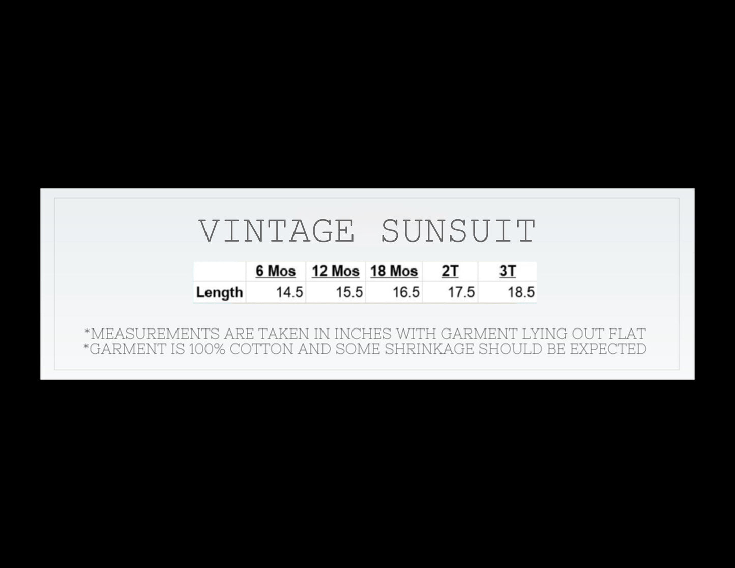 Longhorn Sunsuit - Girls