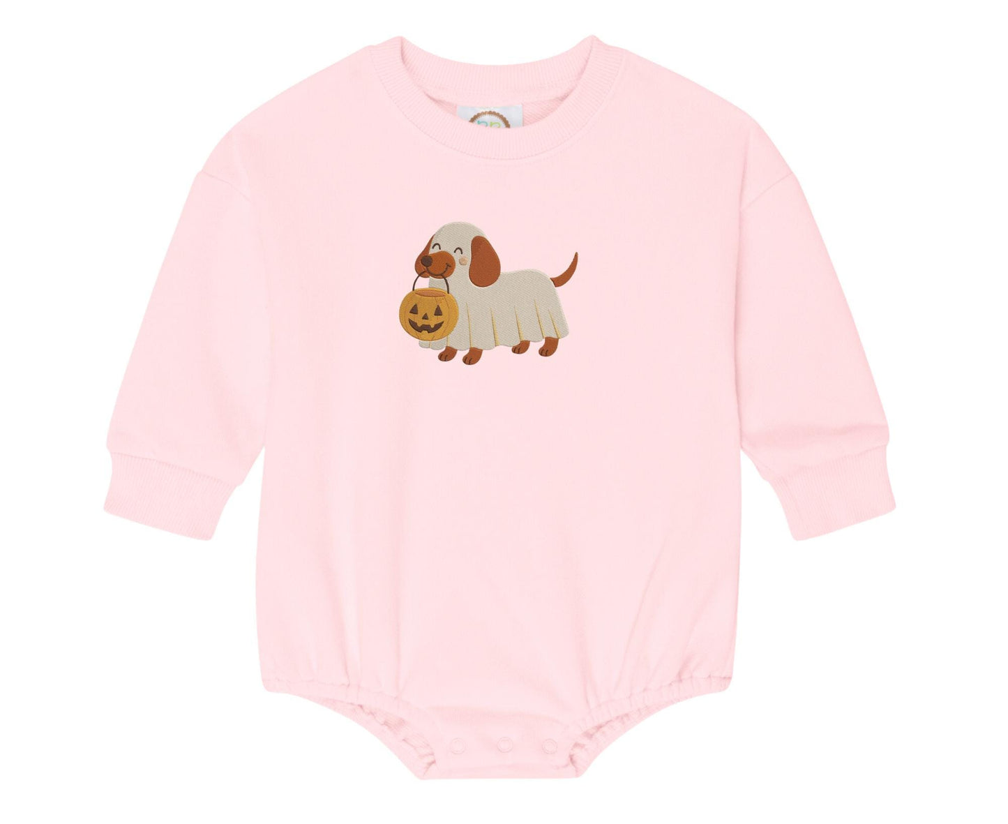 Halloween Bubble Sweatshirt Romper