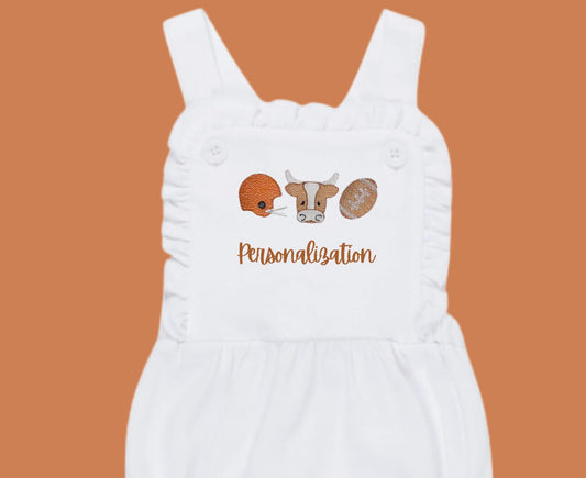 Longhorn Sunsuit - Girls