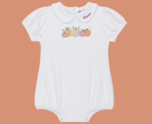 Fall Pumpkin Girls Outfit