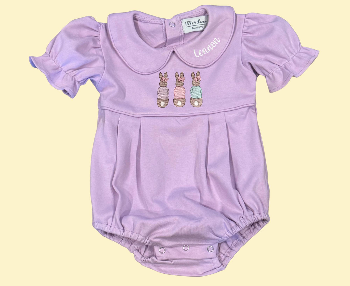 Easter Bunny Bubble Romper