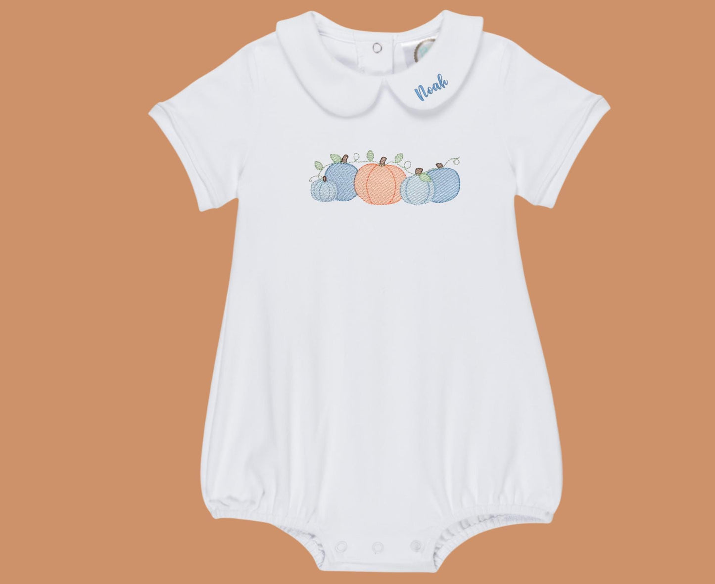 Fall Pumpkin Peter Pan Bubble