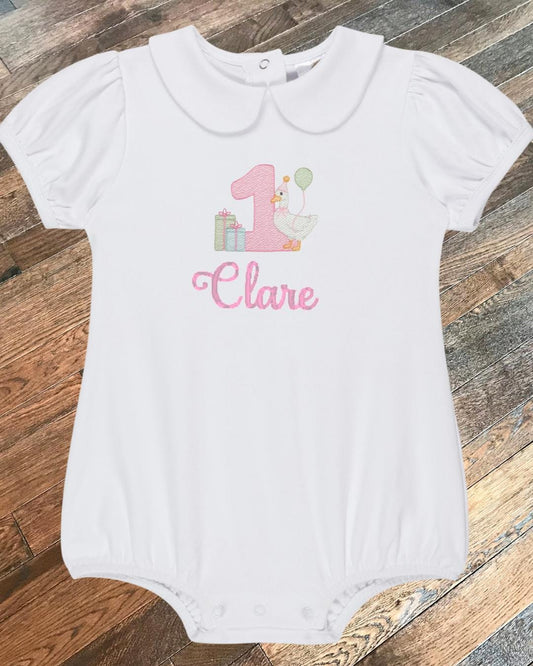 One Silly Goose Birthday Bubble