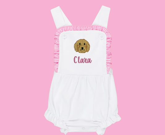 Goldendoodle Sunsuit - Girls