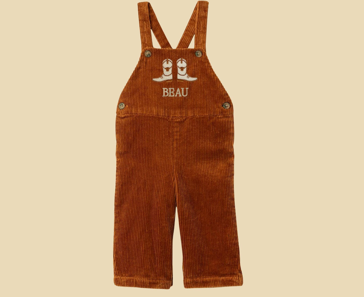 Longhorn Corduroy Overalls