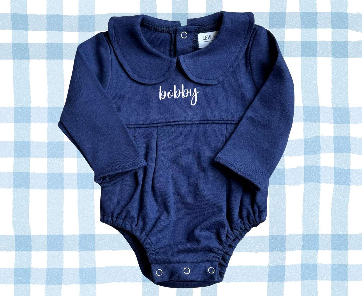 Peter Pan Long Sleeve Romper