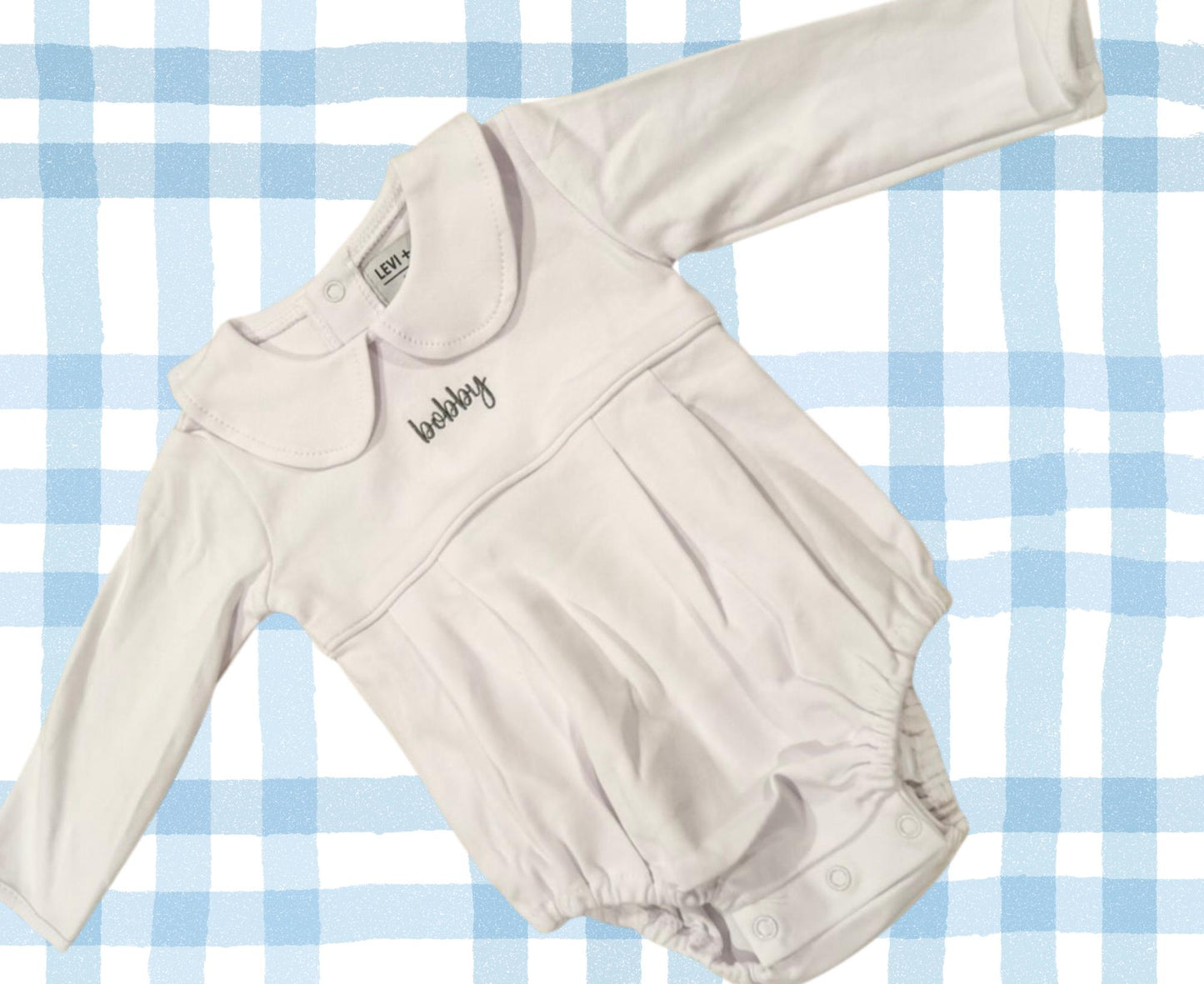 Peter Pan Long Sleeve Romper